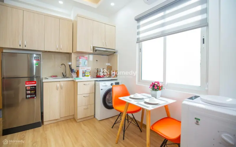 Tòa Nhà Sumitomo Cho Thuê Căn Hộ Dịch Vụ 1 Ngủ 60M2 Tại Linh Lang, Gần Lotte, Deawoo