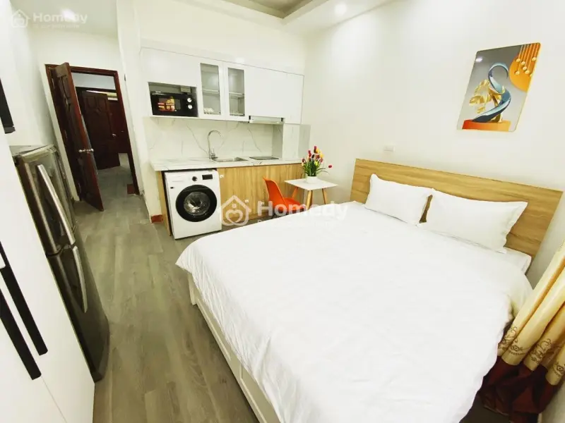 Tòa Nhà Sumitomo Cho Thuê Căn Hộ Dịch Vụ 1 Ngủ 27M2 Tại Đào Tấn Gần Lotte.