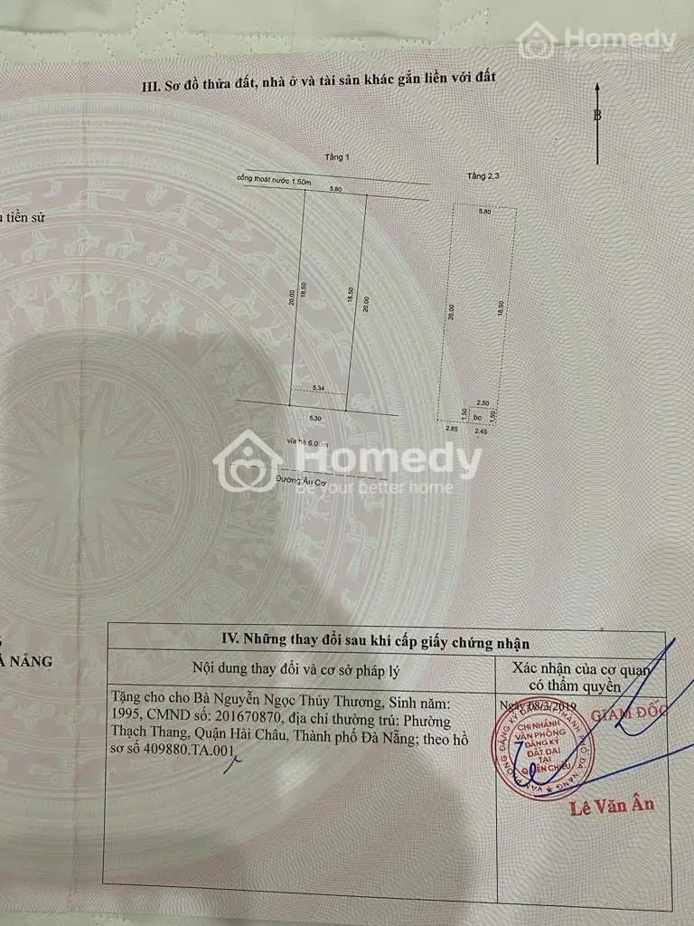 Bán Nhà 3 Tầng Mặt Tiền Kinh Doanh Đường Âu Cơ . Giá 6 Tỷ 500 , Số Lượng Dân Sinh Qua Lại Đông Đúc