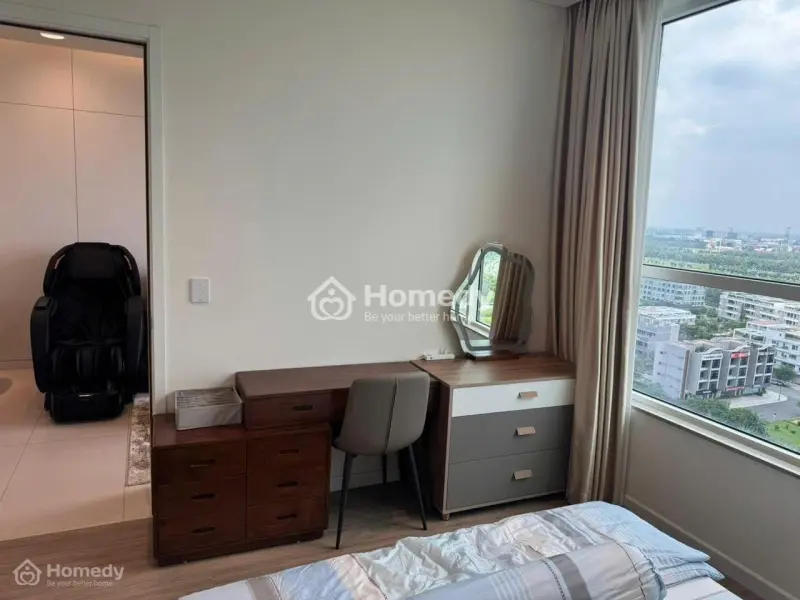 Cho Thuê Căn Hộ 1Pn-1Wc Thủ Thiêm Zeit River, Giá 28 Triệu Bao Phí, Diện Tích 60M2, Full Nội Thất