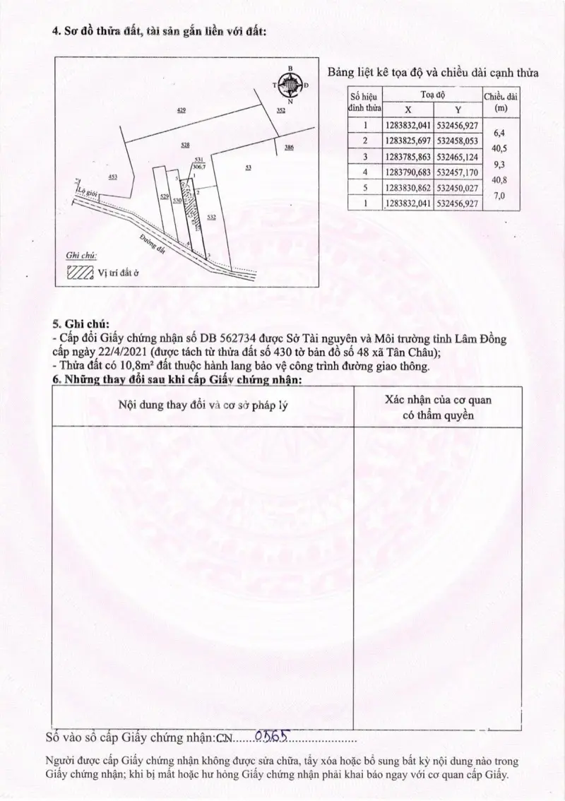 7X40 126 Thổ Cư Mt Nhựa View Hồ Giá 840Tr Sổ Riêng Xã Tân Châu