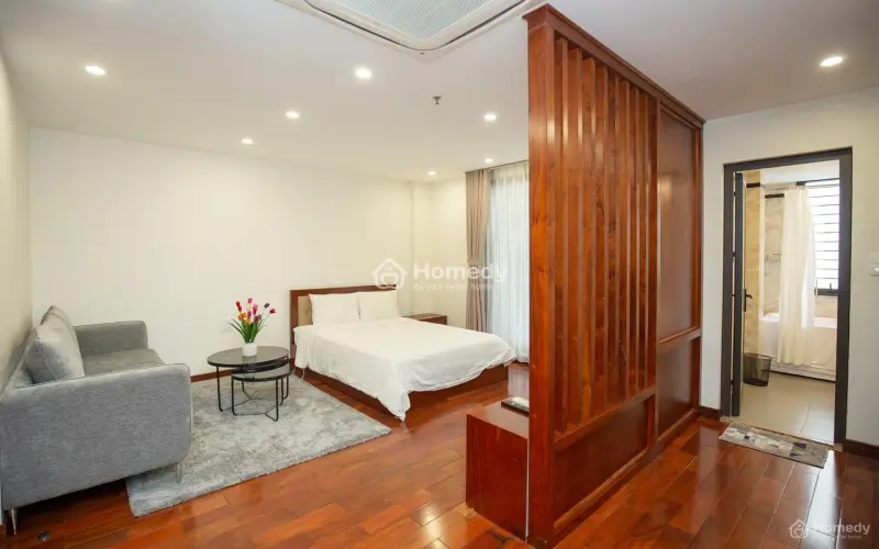 Cho Thuê Căn Hộ 1 Ngủ Đầy Đủ Nội Thất Ở Đào Tấn Lhe 0969829***