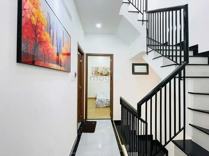 Bán Nhà Hẻm 3M Đường Quang Trung, P.11, 4,2 X 13, 3 Tầng Giá 5.7 Tỷ Tl