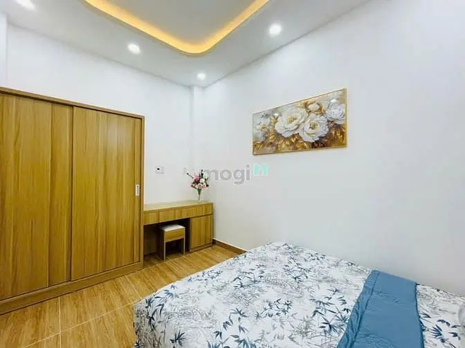 Bán Nhà Hẻm 3M Đường Quang Trung, P.11, 4,2 X 13, 3 Tầng Giá 5.7 Tỷ Tl