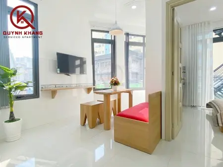 Cho Thuê Căn Hộ 2 Phòng Ngủ Tân Bình – Ban Công Cửa Sổ – Gần Nhà Ga T3 & Etown – Sân Bay Tân Sơn Nhấ