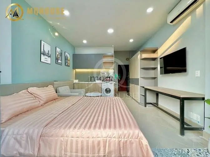 Căn Hộ Ở Mặt Tiền Đề Thám Q1, Phòng Ban Công/Cửa Sổ, Máy Giặt Riêng