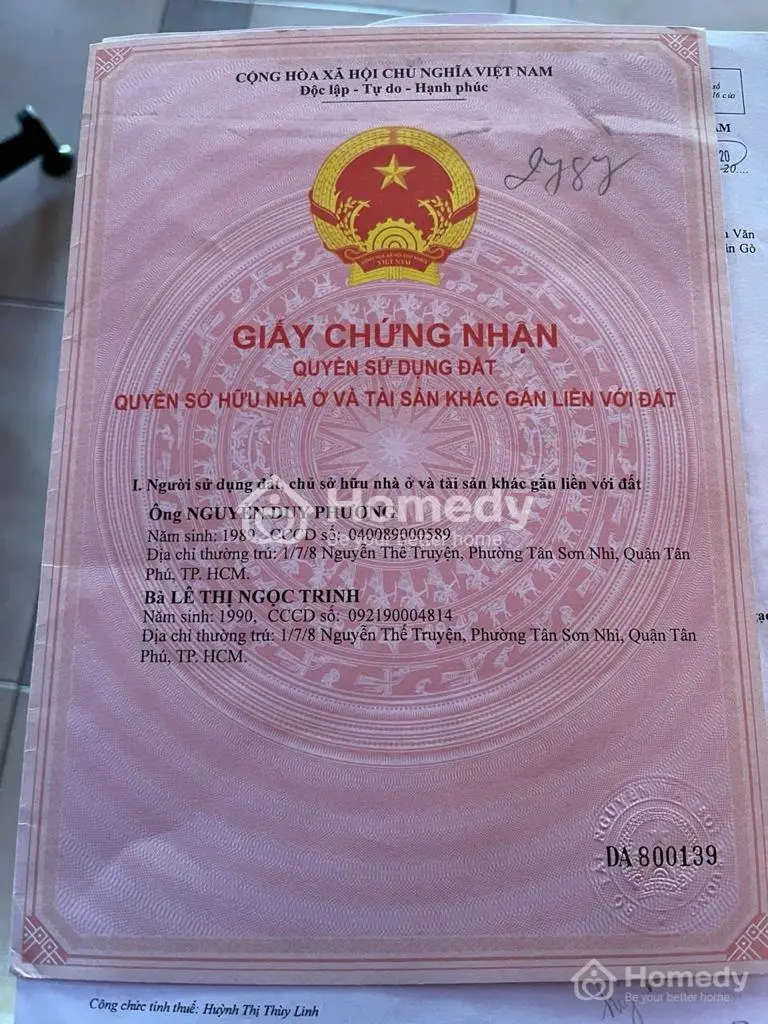 Bán Nhà 157/22 P14,Phạm Văn Chiêu Go Vấp Tphcm
