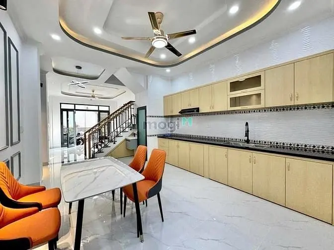 Bán Nhà Nguyễn Văn Lượng, 80M2 - 5 Tầng, Hẻm Ô Tô Thông, Cityland, 8.X