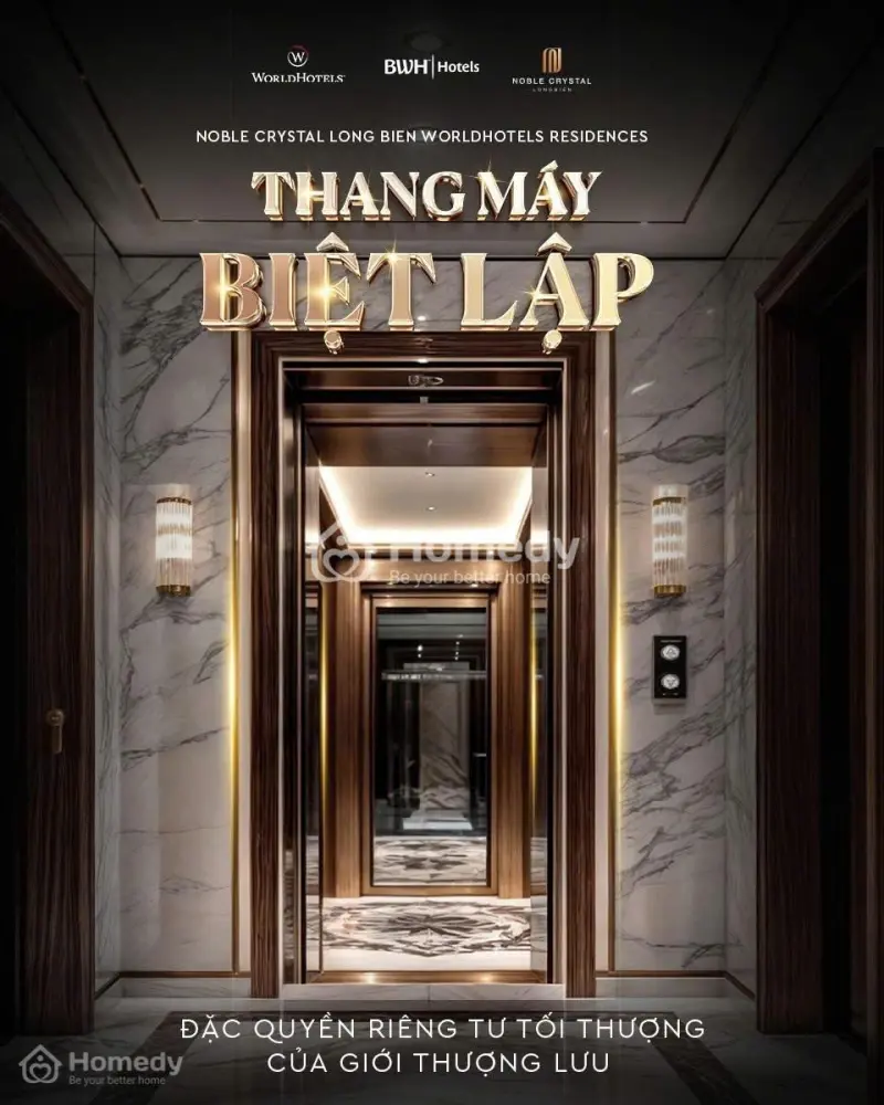 Mở Bán Biệt Thự Trên Không Noble Crystal Long Biên Ngay Gần Vinhomes Riverside