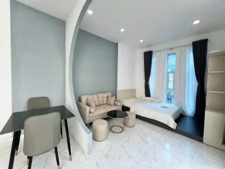 Cho Thuê Căn Hộ Studio Full Nội Thất-Cửa Sổ Trời-Gần Sân Bay Tân Sơn Nhất-Tân Bình