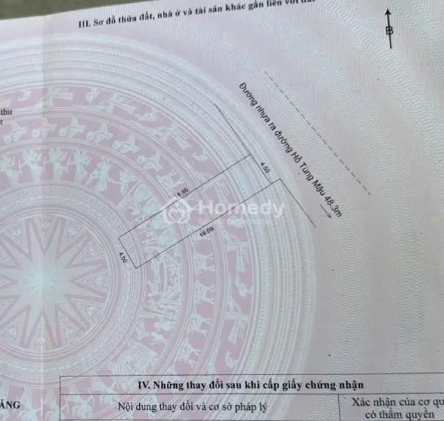 Bán Lô Đất Phú Thạnh 10 Nối Dài - Trục Thông Hồ Tùng Mậu - Gía Đt