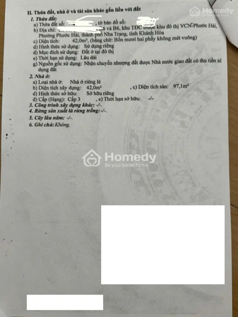 Bán Nhà Căn Góc 2 Mặt Tiền Đường B6 – Khu Tđc Vcn Phước Hải – Trung Tâm Nha Trang