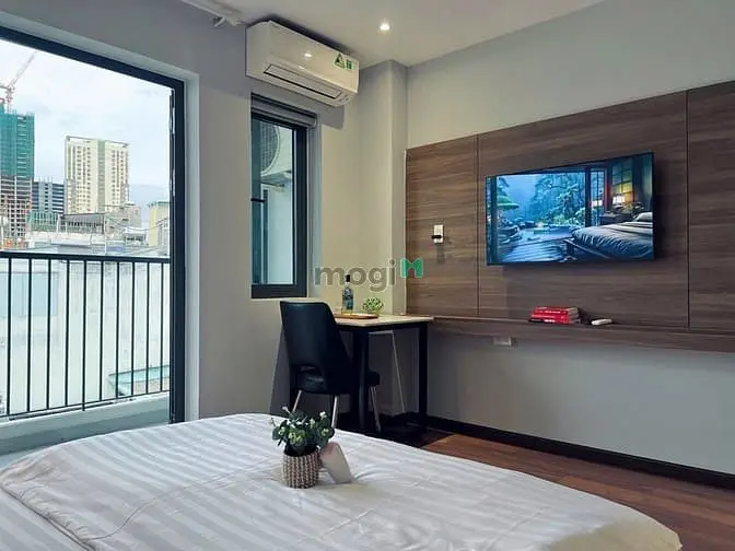 Căn Hộ Chung Cư Mini Studio Ban Công Lớn Thoáng Mát View Mặt Tiền