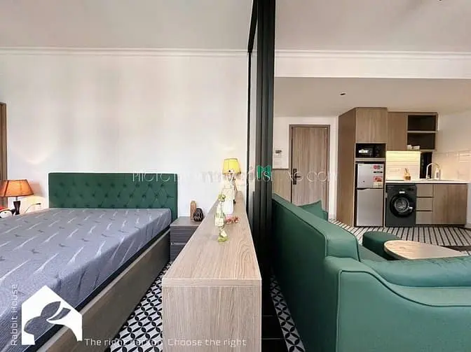 Căn Hộ 1 Phòng Ngủ Cao Cấp Cửa Sổ Thoáng Gần Chợ Bà Chiểu