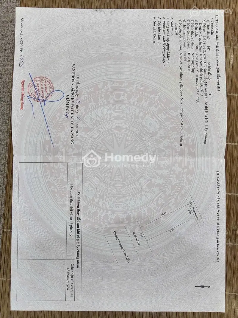 Trương Văn Hiến 90M2 (5X18), H.nam, 7.35 Tỷ Đà Nẵng