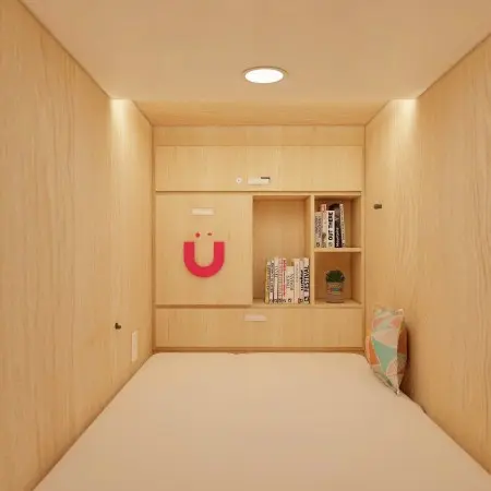 Sleepbox Nam/Nữ - Sạch Sẽ - An Ninh - Ngay Vincom Phan Văn Trị - Bao Chi Phí - Free Xe