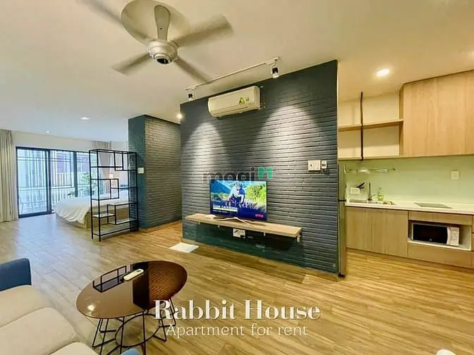 Căn Hộ 1Pn Full Nội Thất Gỗ Có Ban Công Được Nuôi Thú Cưng Gầnlandmark