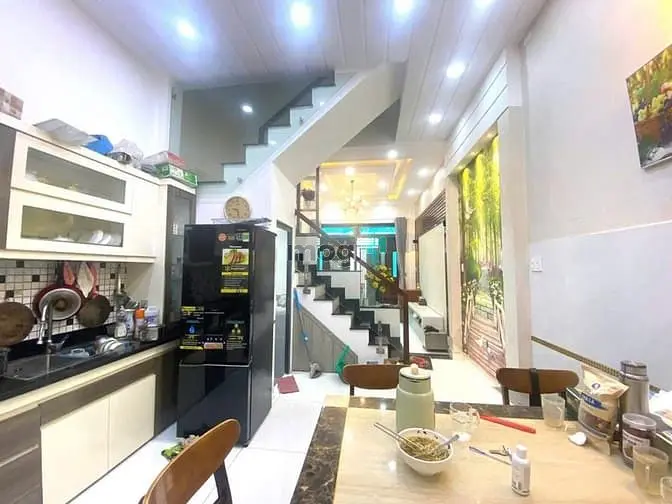 Bán Nhà Hẻm Xe Hơi Phạm Văn Chiêu, P.14, 4 X 13, 3 Tầng, 4Pn Giá 6.49