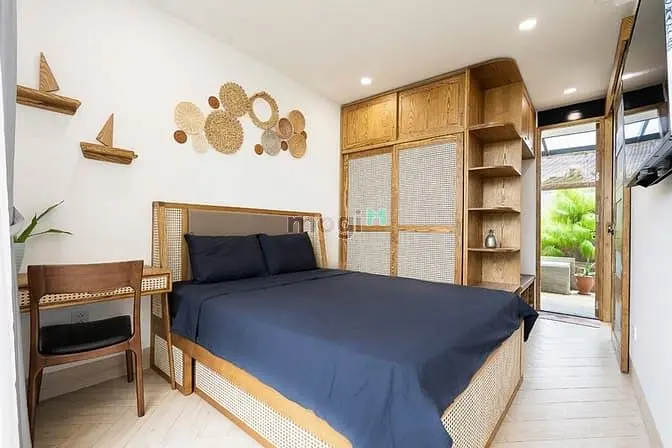 Penthouse 1Pn Sân Vườn Riêng Full Nội Thất Có Bồn Tắm Khu Tân Định