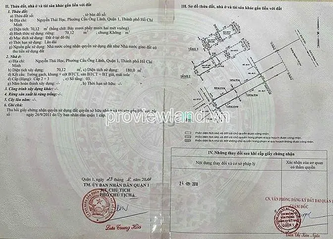 Bán Nhà Mặt Tiền Nguyễn Thái Học, Quận 1, Dt 137M2 Ngang 7M, 3 Tầng