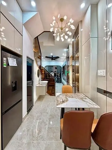 Bán Nhà Hẻm 3M Đường Quang Trung, P.10, 3,3 X 12, 2 Tầng, 3Pn Giá 5.3