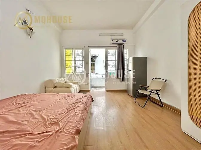 Chdv Full Nội Thất Sát Quận 1. Dg Nguyễn Công Hoan. Phòng B.công 6.6Tr