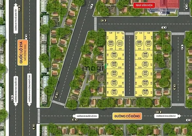 Mở Bán Dự Án 14 Lô Đất Nền Trại Hồ, Cổ Đông, Chỉ Từ 28Tr/M2, Lô 100M2