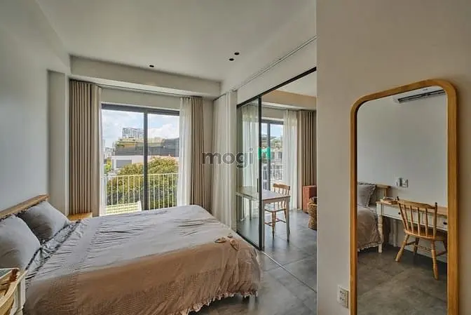 Căn Hộ 1Pn Full Nội Thất Gỗ Cao Cấp Máy Giặt Riêng View Đẹp Siêu Hot