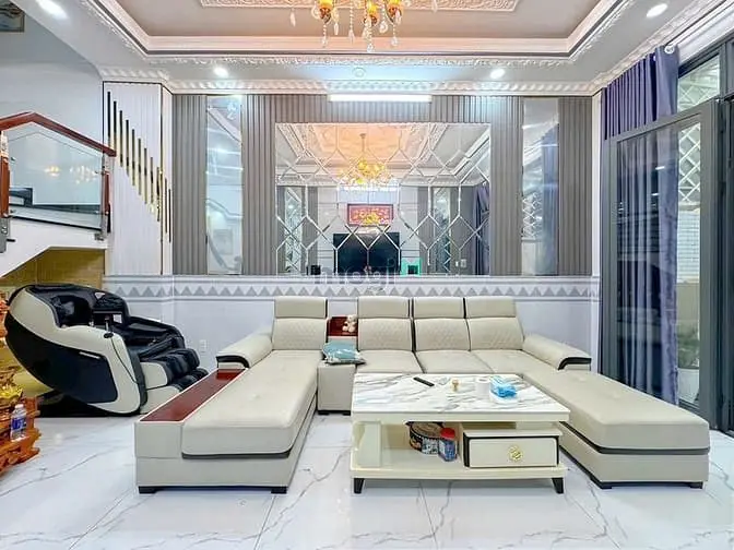 Nhà Phố Hiện Đại Đường Thông 6M 1979 Huỳnh Tấn Phát Khu Dân Cư Dân Trí