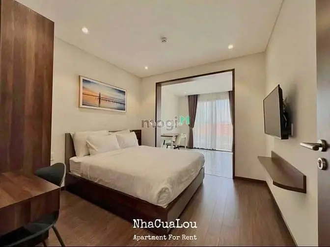 🎉 Căn Hộ 1 Phòng Ngủ - Ban Công Lớn, Đầy Đủ Tiện Nghi - Ngay Cầu Sg