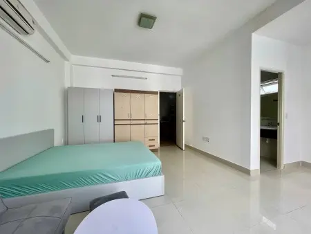 Căn Hộ Studio Ban Công Full Nội Thất Máy Giặt Riêng Gần Vòng Xoang Lăng Cha Cả Cv Hoàng Văn Thụ