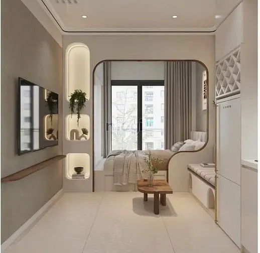 Cho Thuê Căn Hộ Mới Xây Gần Gigamall Phạm Văn Đồng - Máy Giặt Riêng