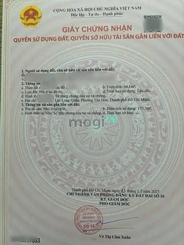 Cần Bán Nhà Tân Bình 6X13, 1 Trệt 2 Lầu, 4Pn 5Wc, 8,4 Tỷ