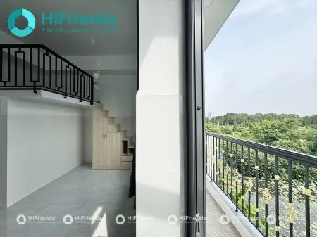 Duplex Mới Xây Siêu Bự - Ban Công - Full Nội Thất