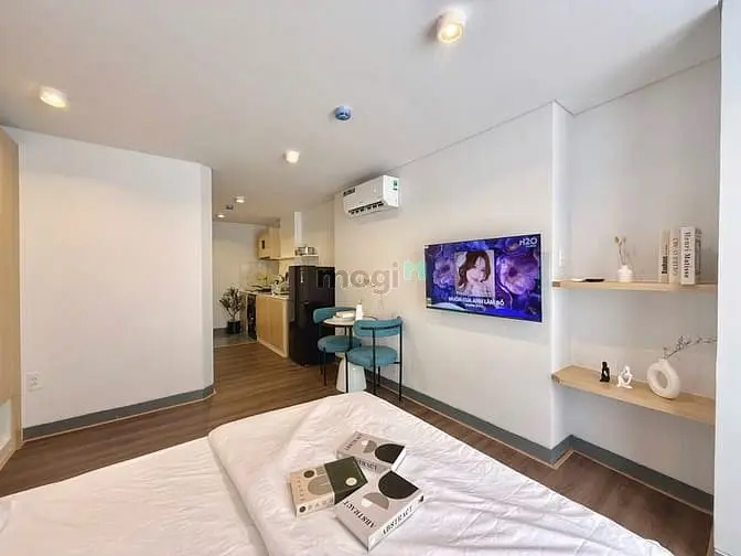 Căn Hộ Studio Full Nội Thất Máy Giặt Riêng Gần Công Viên Lê Văn Tám