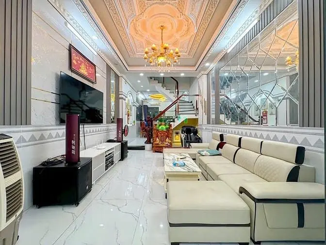 Nhà Phố Hiện Đại Đường Thông 6M 1979 Huỳnh Tấn Phát Khu Dân Cư Dân Trí