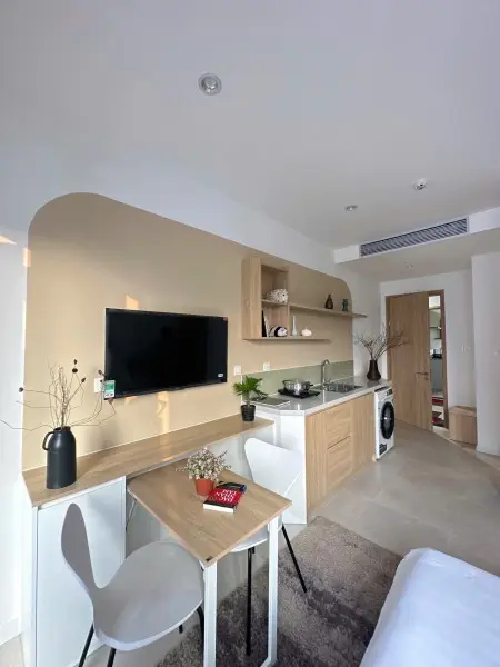 Cho Thuê Căn Hộ 1Pn Full Nội Thất, Ban Công – Thang Máy Trung Tâm Tân Bình