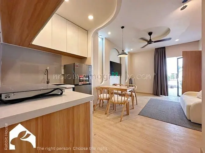 🎉 Căn Hộ 1 Phòng Ngủ Cao Cấp - Gần Sân Bay, Đh Văn Lang - Ban Công