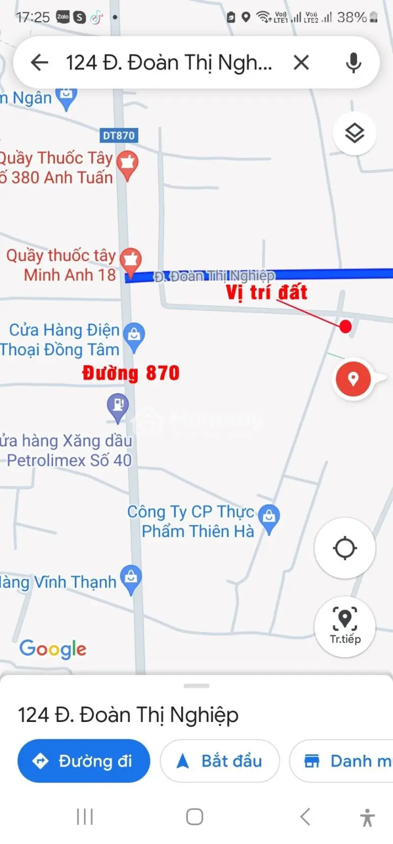 Bán Nhanh Lô Đất 141.5 M2 Gần Khu Tái Định Cư Cầu Rạch Miễu 2, Đoàn Thị Nghiệp, Mỹ Tho, Tiền Giang