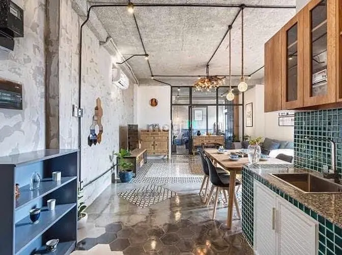 Penthouse 2 Phòng Ngủ Thiết Kế Đẹp Full Nội Thất Rộng 100M2 Khu Đa Kao