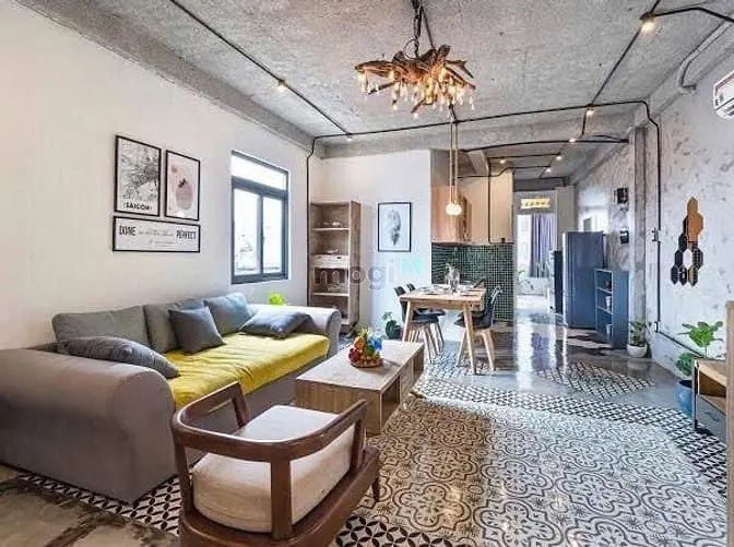 Penthouse 2 Phòng Ngủ Thiết Kế Đẹp Full Nội Thất Rộng 100M2 Khu Đa Kao