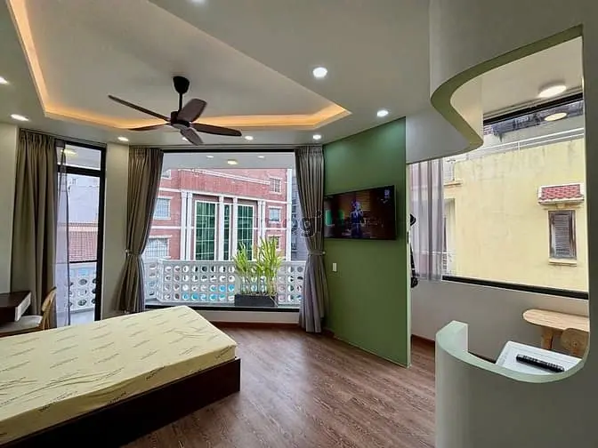 Căn Hộ Studio Full Nội Thất Máy Giặt Riêng Gần Công Viên Hoàng Văn Thụ
