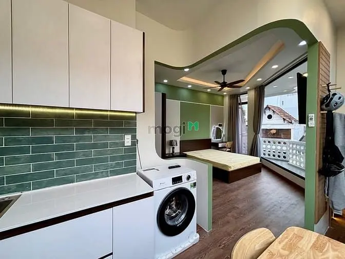 Căn Hộ Studio Full Nội Thất Máy Giặt Riêng Gần Công Viên Hoàng Văn Thụ