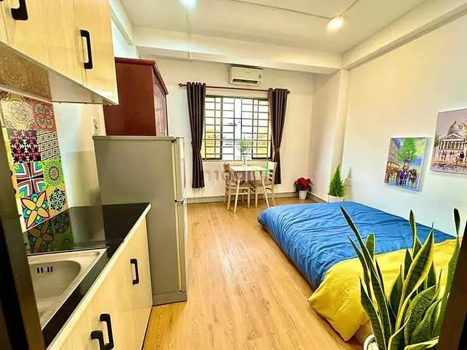 Studio Mới 100% Full Nội Thất Ngay Nguyễn Sý Sách