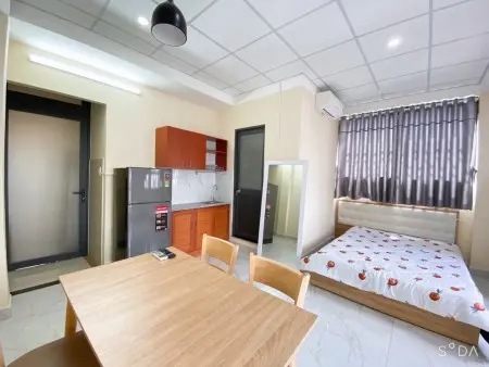 Căn Hộ Studio Rộng Full Nội Thất Gần Landmark, Ngã Tư Hàng Xanh