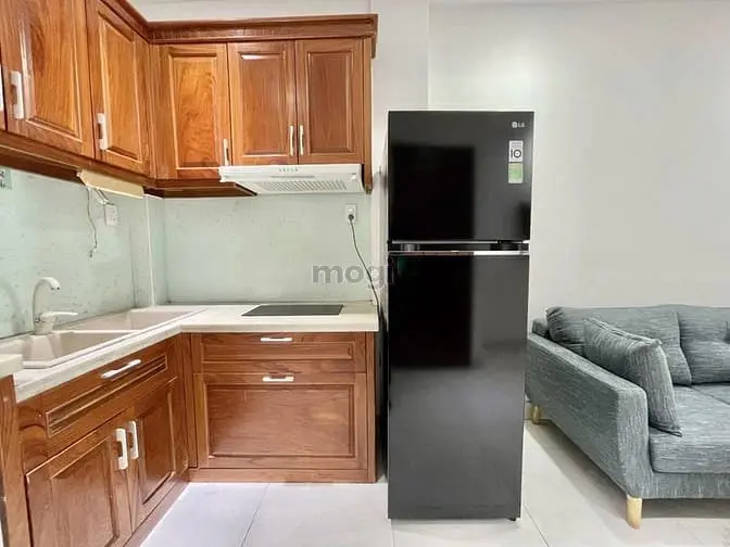 Căn Hộ 2Pn Full Nội Thất Gỗ Máy Giặt Sấy Riêng Nhiều Cửa Sổ Khu Đa Kao