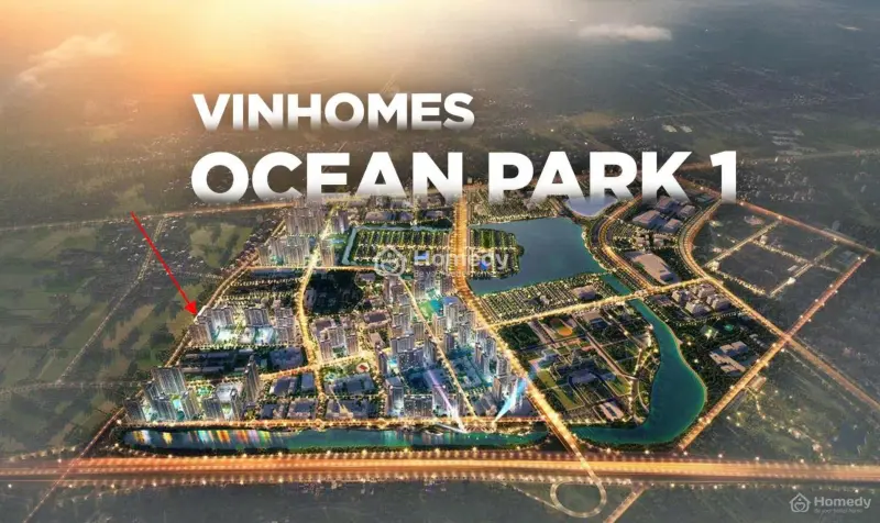 Bán Căn Shop Chân Đế Mặt Sảnh Vinhomes Ocenpark1 - Hà Nội