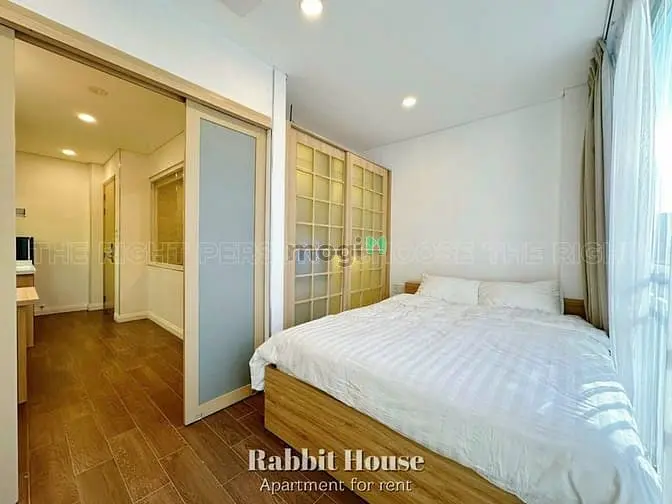 Căn Hộ 1Pn Style Nhật Full Nội Thất Cửa Sổ Lớn Có Bồn Tắm Gần Cầu Kiệu