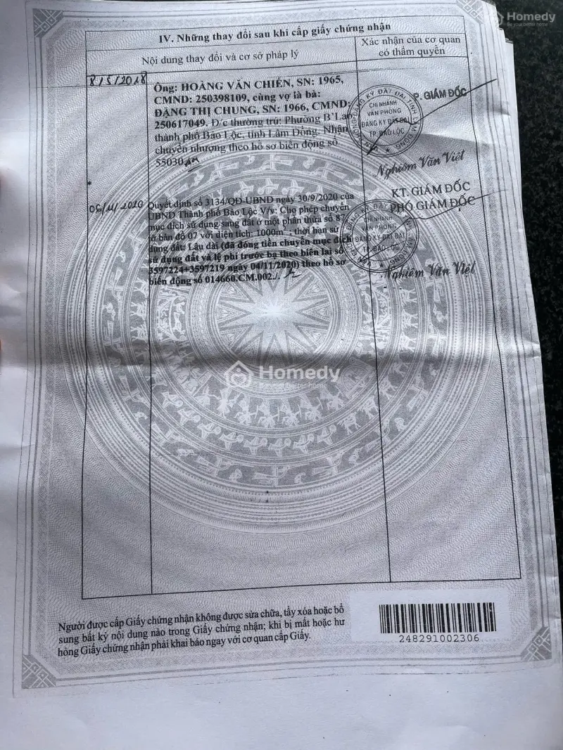 Bán Đất View Hồ– Suối Tự Nhiên Giá 5.000.000 Đ/M² Ngay Trung Tâm Bảo Lộc