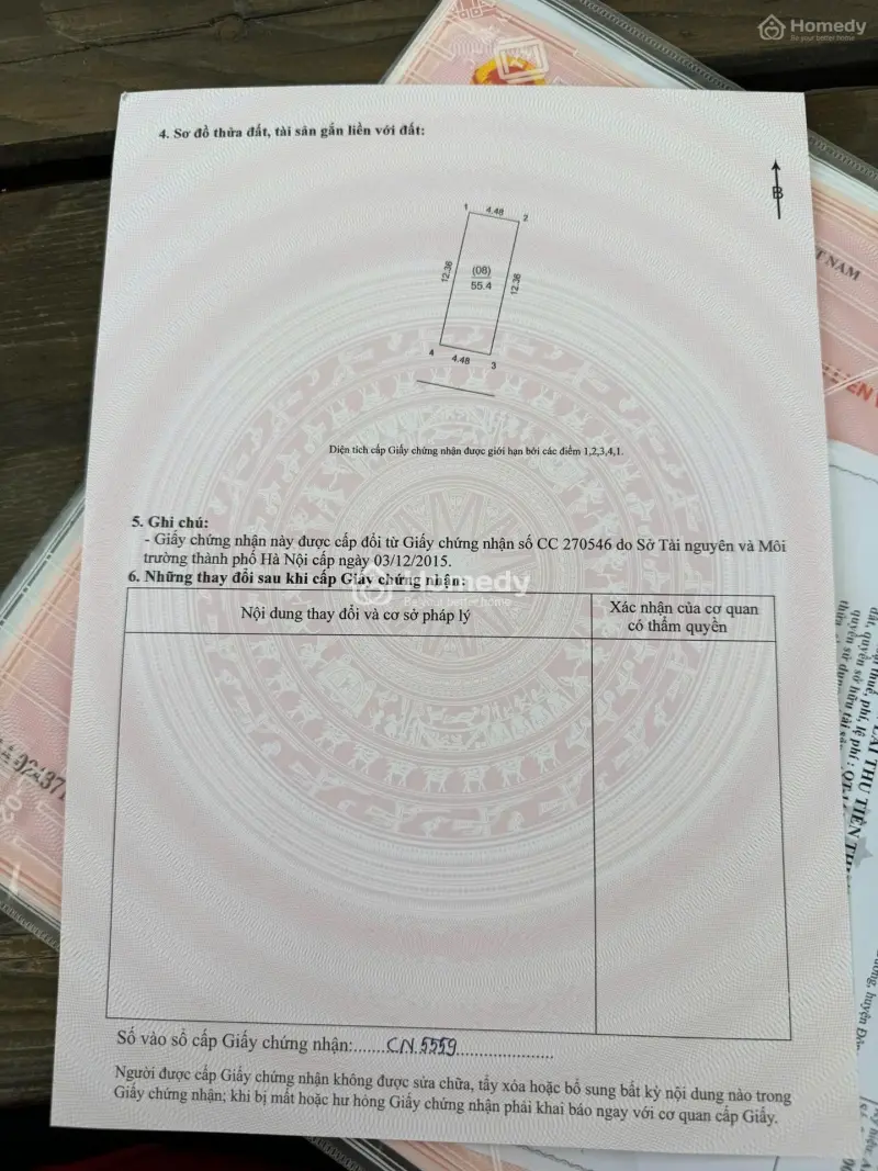 ✅Cc Bán 55,4M2 Đất Z153 - Mặt Tiền 4,5M - Đường Nhựa 4,5M Thông